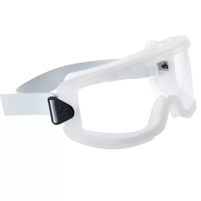 Bolle Safety ELAT Anti-Mist Safety Glasses Clear Polycarbonate Lens Vented, ELATPR2 (Pack of 5)