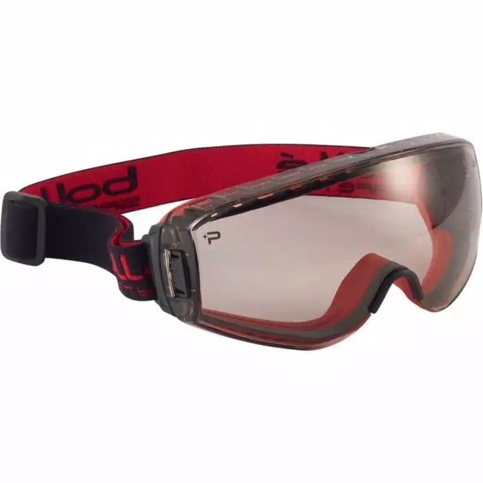 Bolle Safety PILOFC Anti-Mist Safety Glasses Brown Polycarbonate Lens, PILOFCSP (Pack of 5)