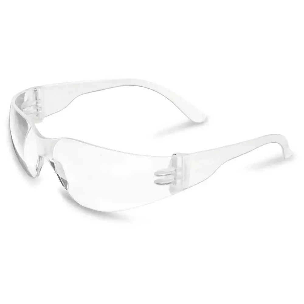 BISON LIFE Kristal Safety Goggle Anti-Scratch Polycarbonate Full Clear Lens with UV Protection (Pack of 15 Pcs)