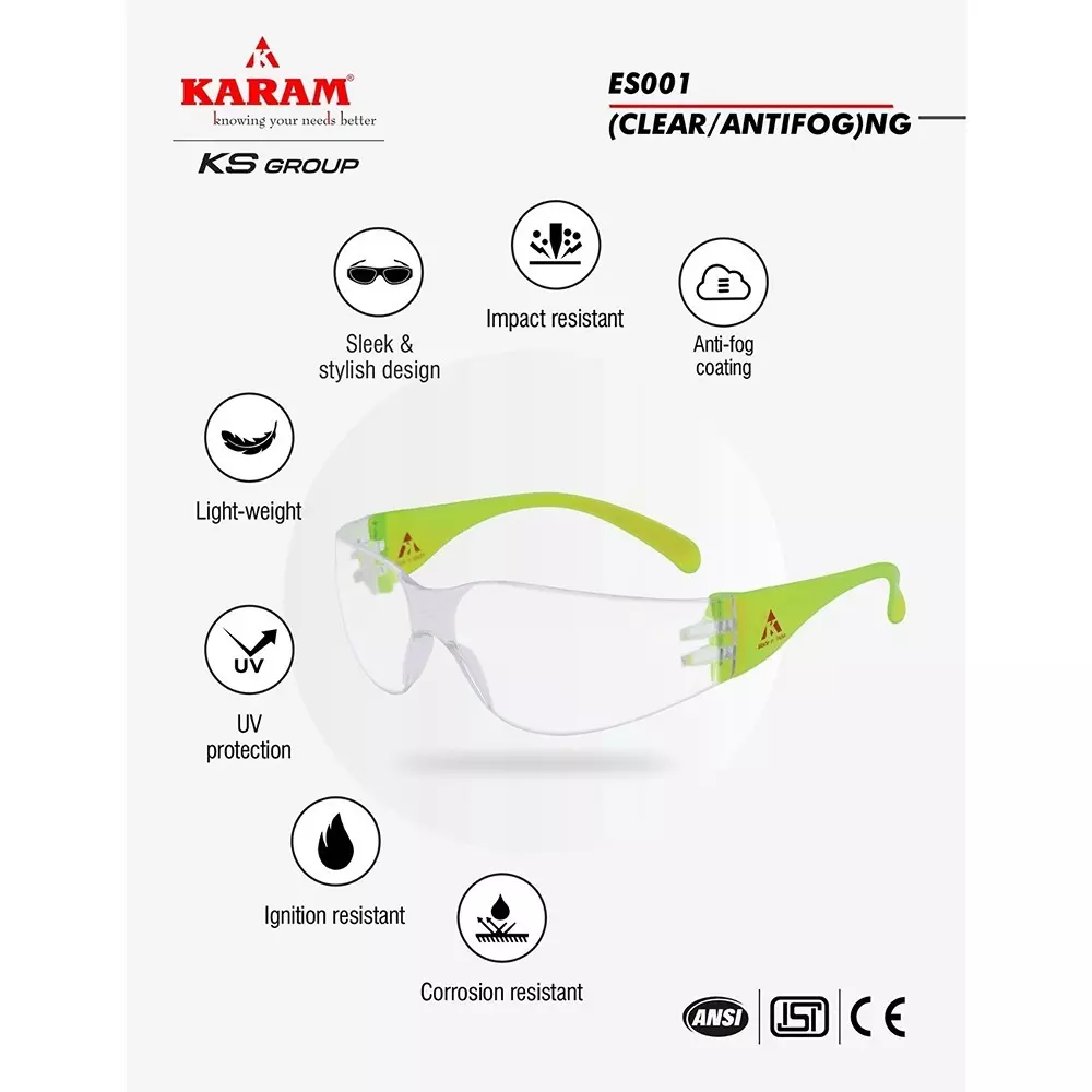 karam-construction-workers-choice-safety-spectacles-polycarbonate-lens-frameless-with-999-uv-protected-scratch-impact-resistant-es001clearantifogng