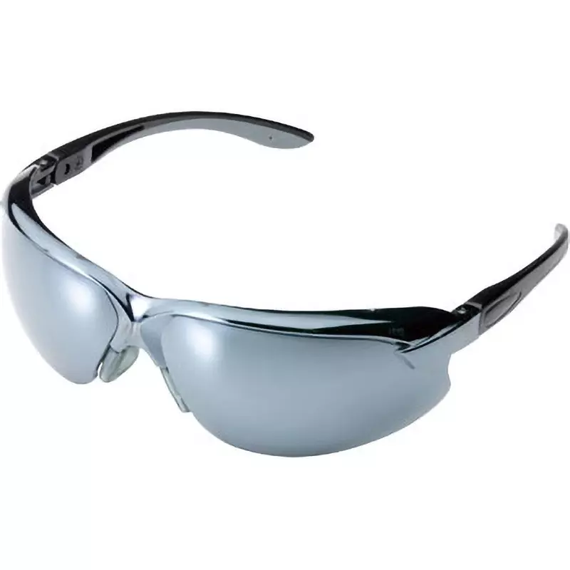 MIDORI Safety Glasses Binocular Type Shape, MP-821-MIRROR