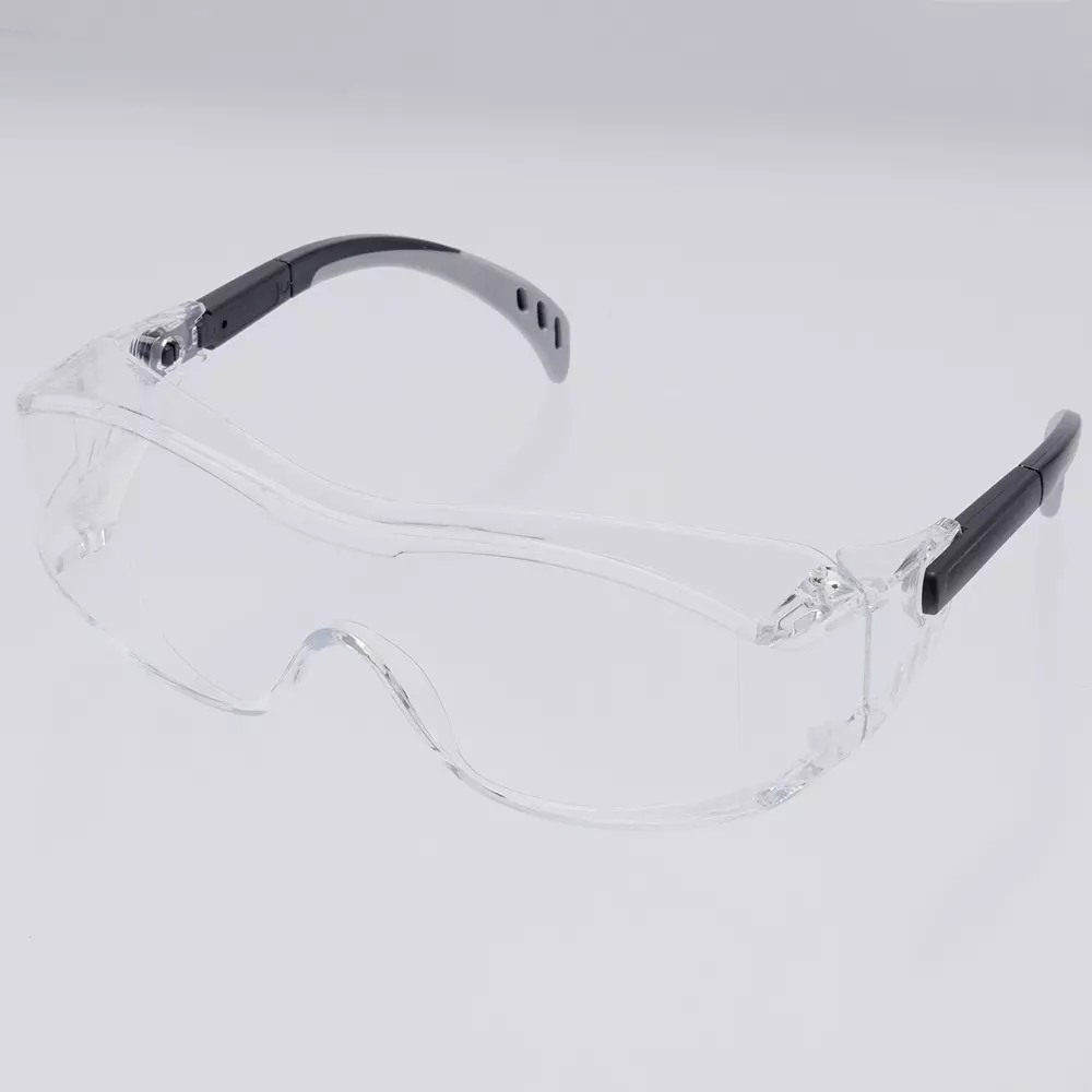 MIDORI Safety Over-Glasses Clear Lens Color, MP-960