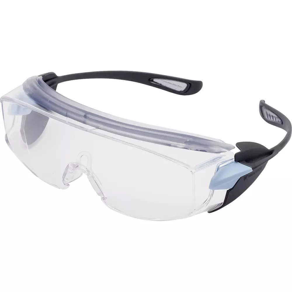 MIDORI Safety Over-Glasses Clear Lens Color, VS-302F