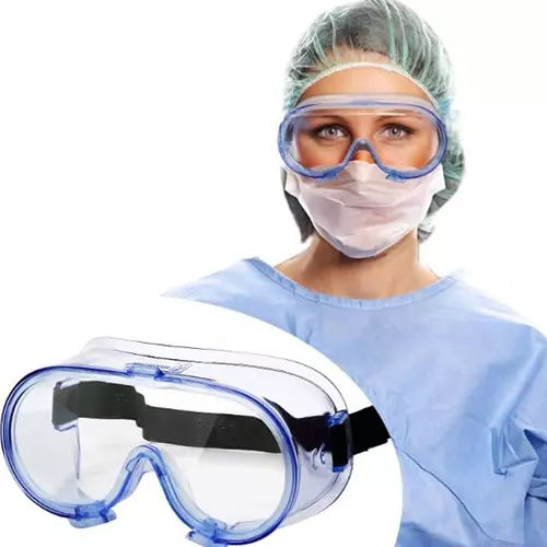 3M Multi-Purpose Safety Goggles Clear Lens Polycarbonate Free Size, 1620 (Pack of 20)