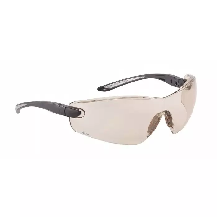 Bolle Safety COBRA Anti-Mist Safety Glasses Brown PC Lens, COBCSP