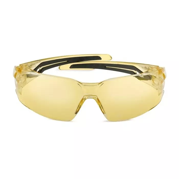 Bolle Safety SILEX Anti-Mist UV Safety Glasses Yellow PC Lens, SILEXPSJ