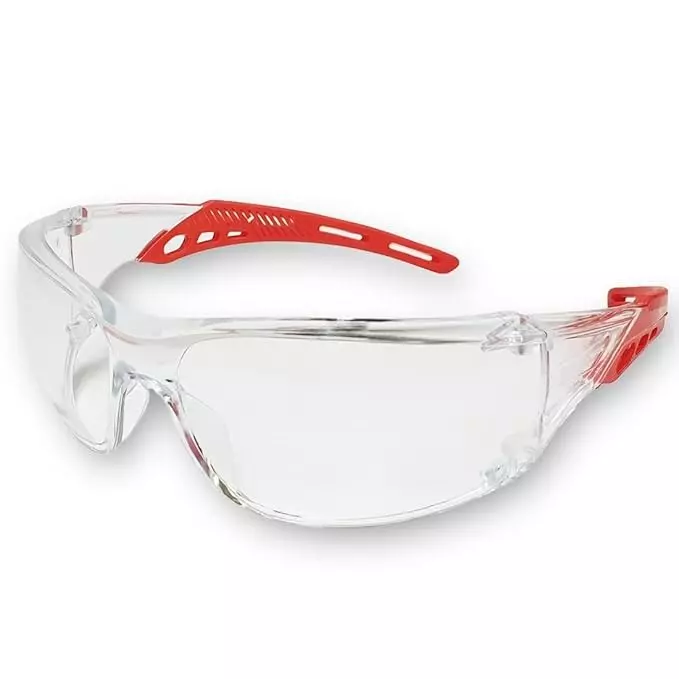 Venus E-306 CHC Safety Goggle Clear Lens Polycarbonate Anti-Fog, Hard-Coated 99%+ UV Protection, 21092