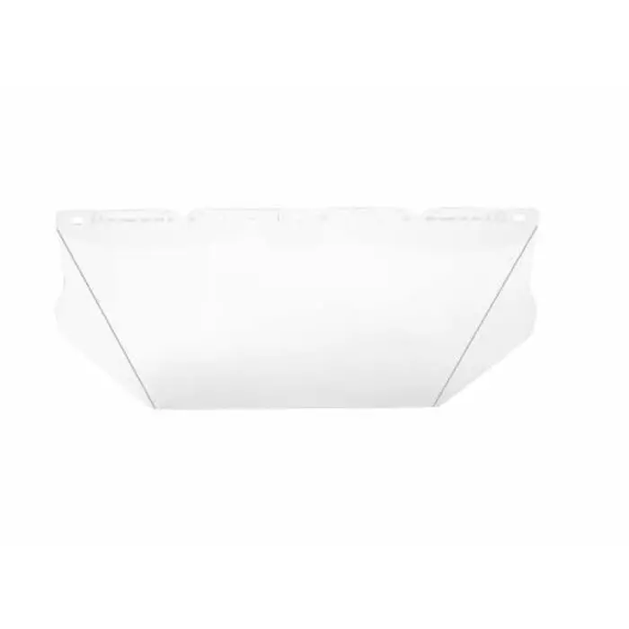 MSA Safety Clear PC Face Shield with Brow Guard Resistant To Chemical splash Impact, 10154949