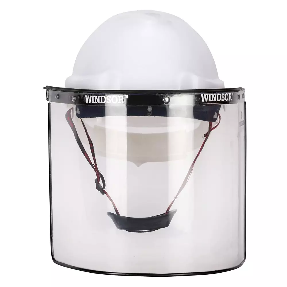 Windsor Safety Helmet 8x16 inch Size Ratchet White