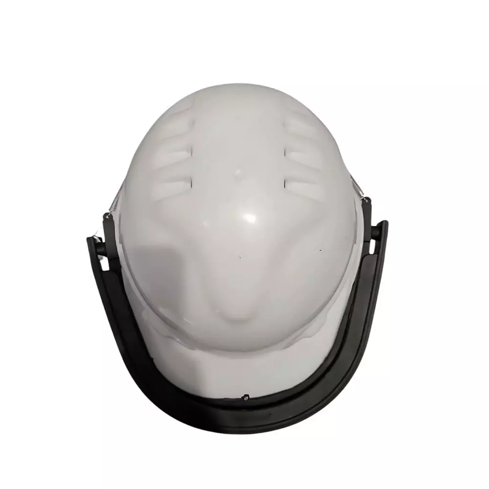 Windsor Spring Face Shield Safety Helmet 6x12 inch Size Ratchet White