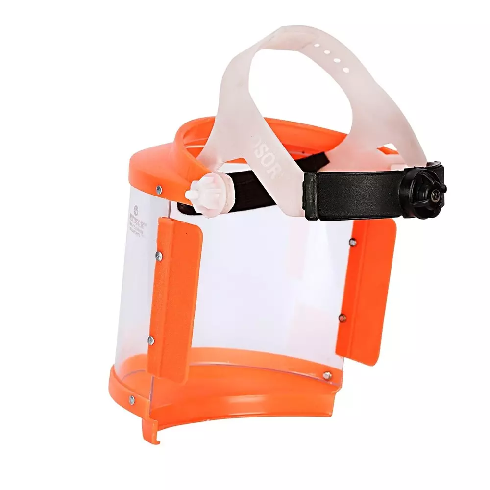 Windsor A Type Face Shield With Ratchet S Size Orange