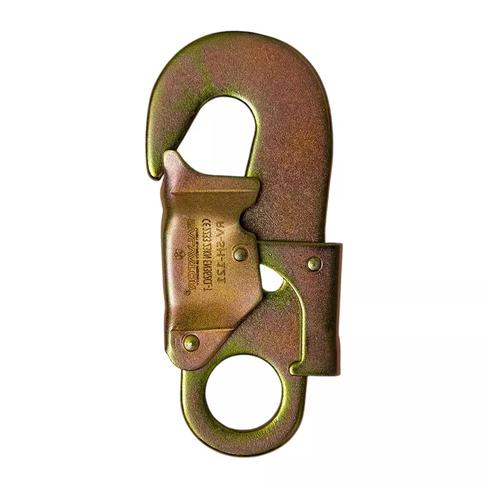 Aegiscode Steel Snap Hook 16 mm Gate Opening Alloy Steel Galvanized / Corrosion Resistant Finish, RV-SH-121