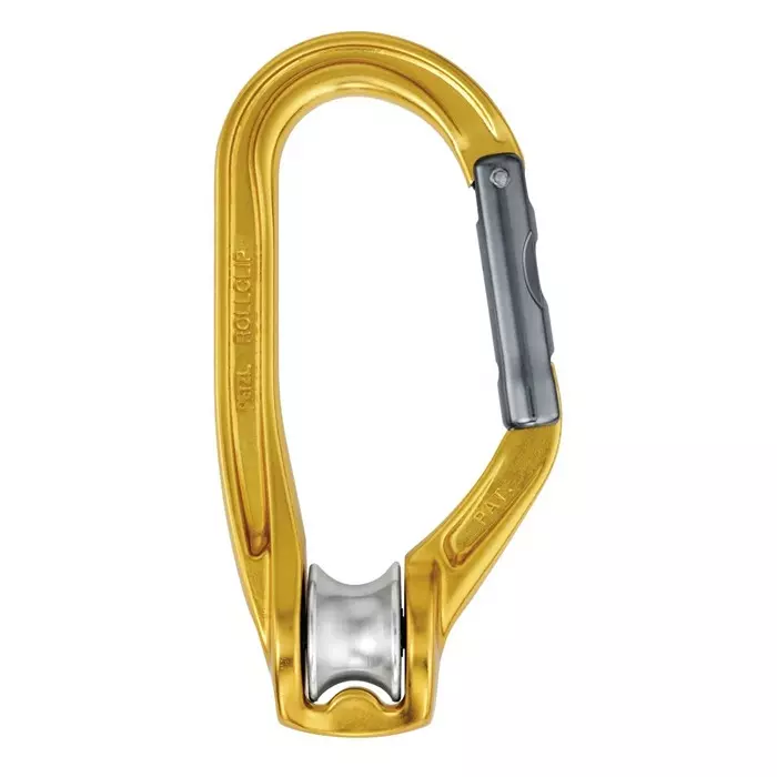 PETZL Carabiner Pulley Aluminium Stainless Steel, P74 TL