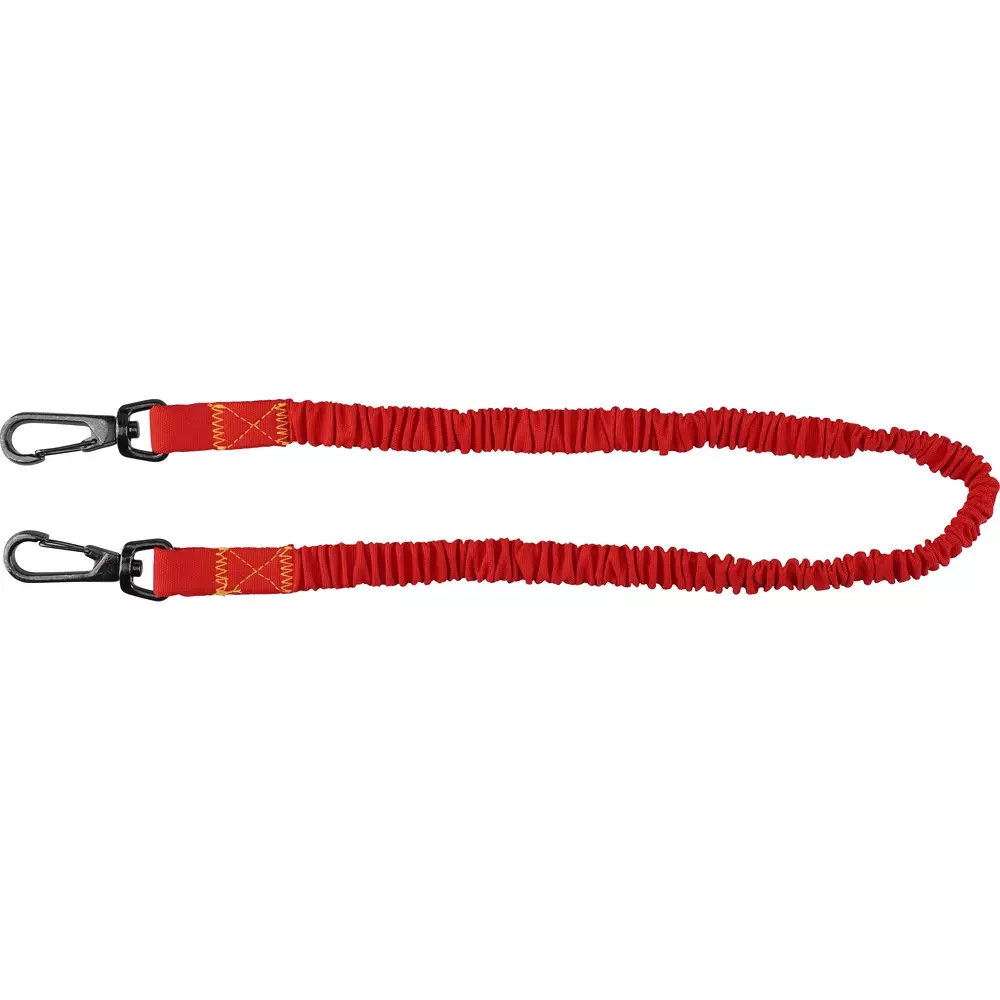 MonotaRO Safety Cord Cloth [Snap swivel] Zinc die-cast, [Wire] Polyester, [Core] Polyester + Rubber About 1450 mm Maximum Length, 18948668
