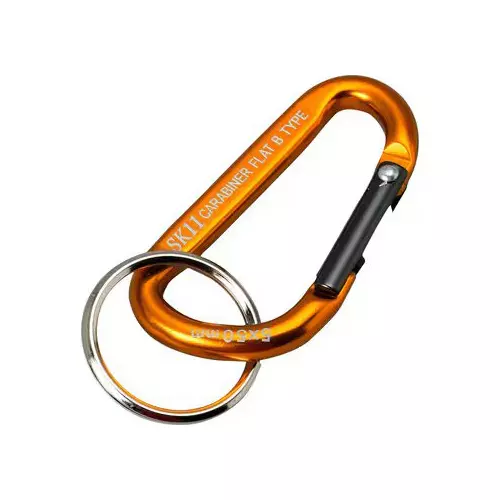 SK11 Aluminum Carabiner Gold 5 mm Dia, SAC-550B