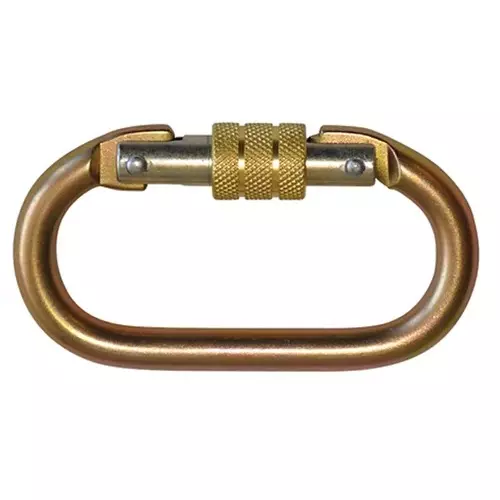 aviraz-screw-lock-carabiner-heavy-duty-alloy-steel-safety-connector-17-mm-gate-opening-golden-color