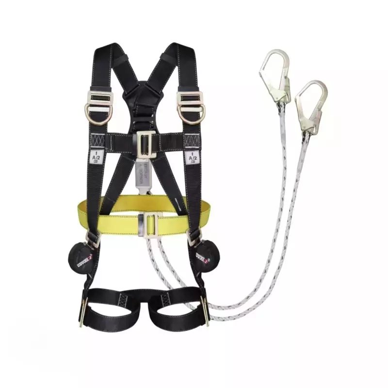 Udyogi Safety Harness One Dorsal D-Ring and Two Chest Attachment D-Rings High-Strength Alloy Steel, TANGO2SHAP60
