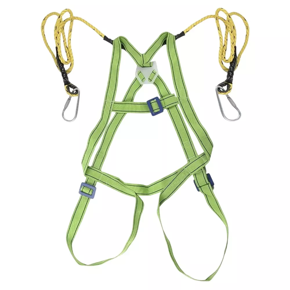 Safetymust Full Body SecureGrip Safety Harness Belt with Dual Hooks Free Size, SH-317
