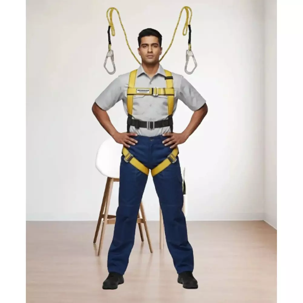 safetysfs-premium-safety-harness-with-double-hook-lanyard-full-body-free-size-polyester-steel-for-industrial-construction-area-use-sh-1038