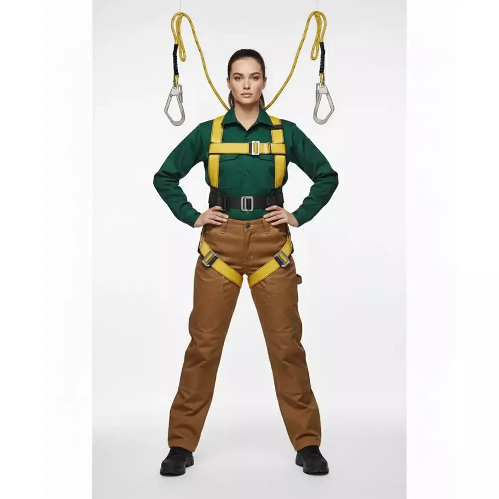 safetymust-premium-safety-harness-with-double-hook-lanyard-full-body-free-size-polyester-steel-for-industrial-construction-area-use-sh-1006
