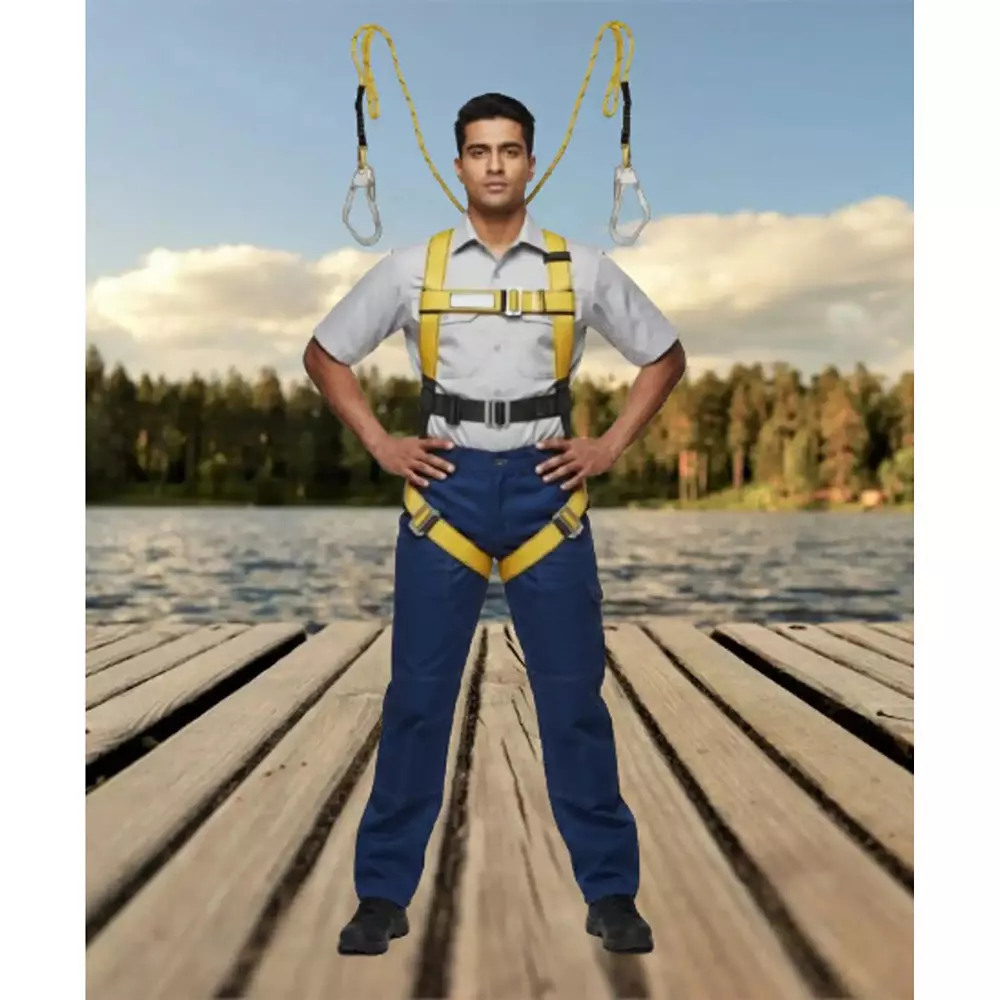 safetymust-premium-safety-harness-with-double-hook-lanyard-full-body-free-size-polyester-steel-for-industrial-construction-area-use-sh-1039