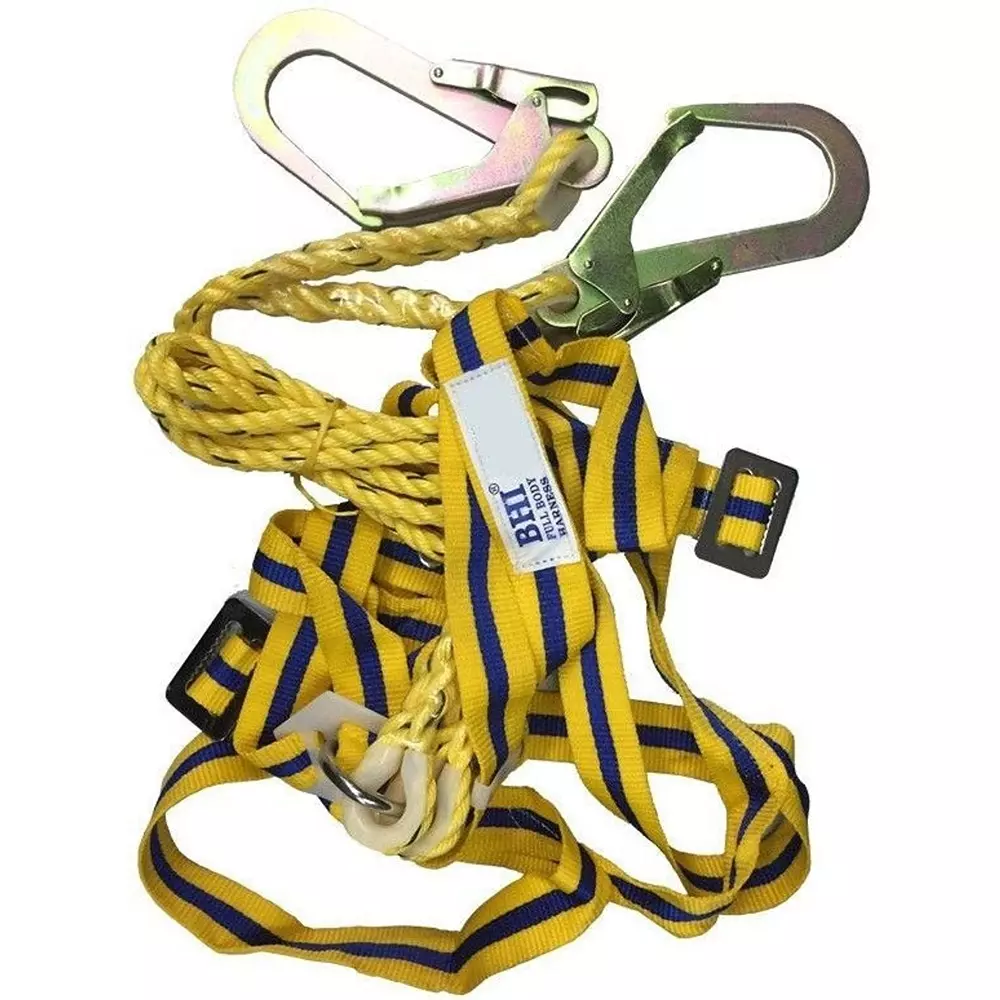 BHI Yellow Safety Harness Medium Size, BSH-052