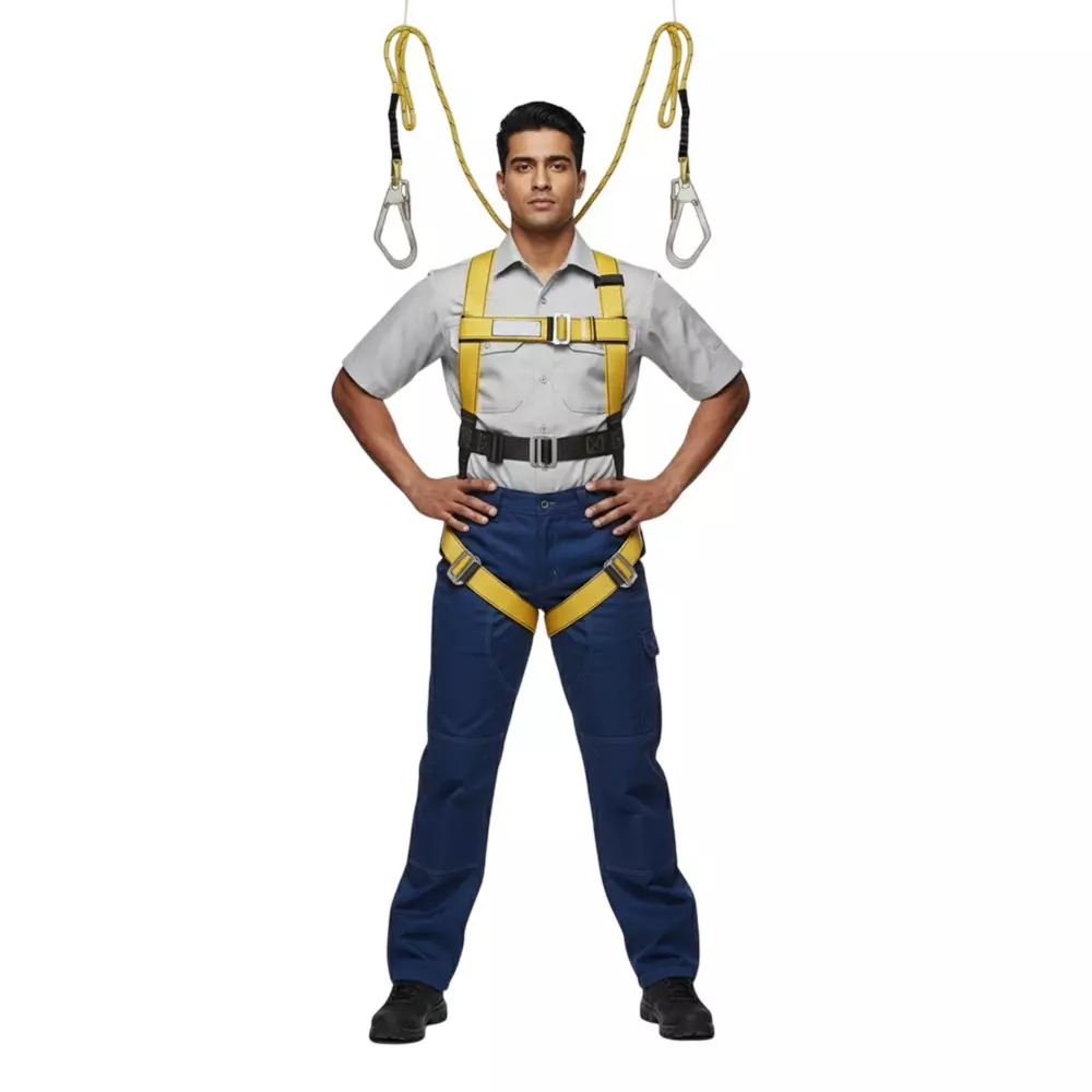 safetysfs-premium-full-body-safety-harness-belt-with-dual-hooks-free-size-for-industrial-construction-area-use-sh-1007