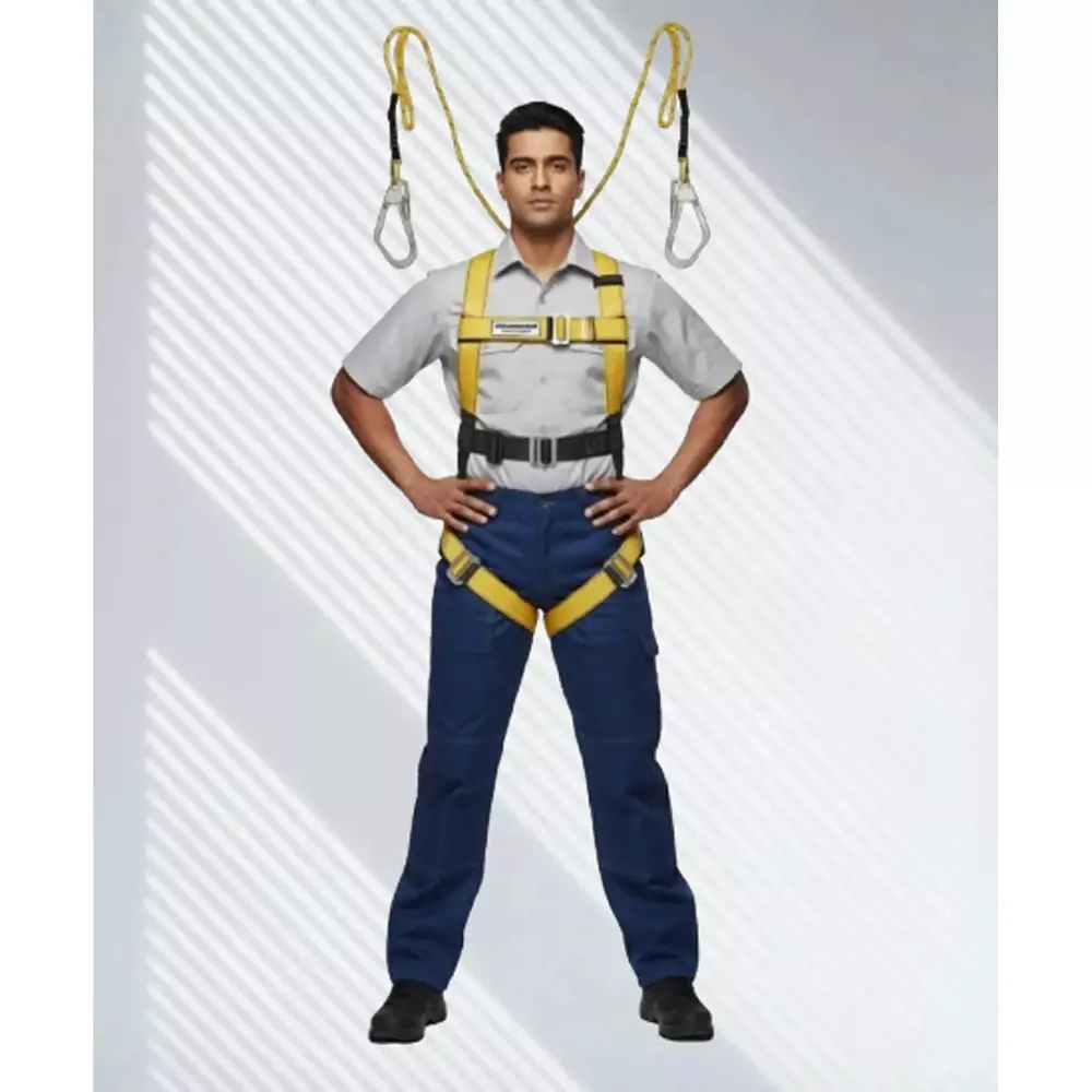 safetysfs-premium-safety-harness-with-double-hook-lanyard-full-body-free-size-polyester-steel-for-industrial-construction-area-use-sh-1036