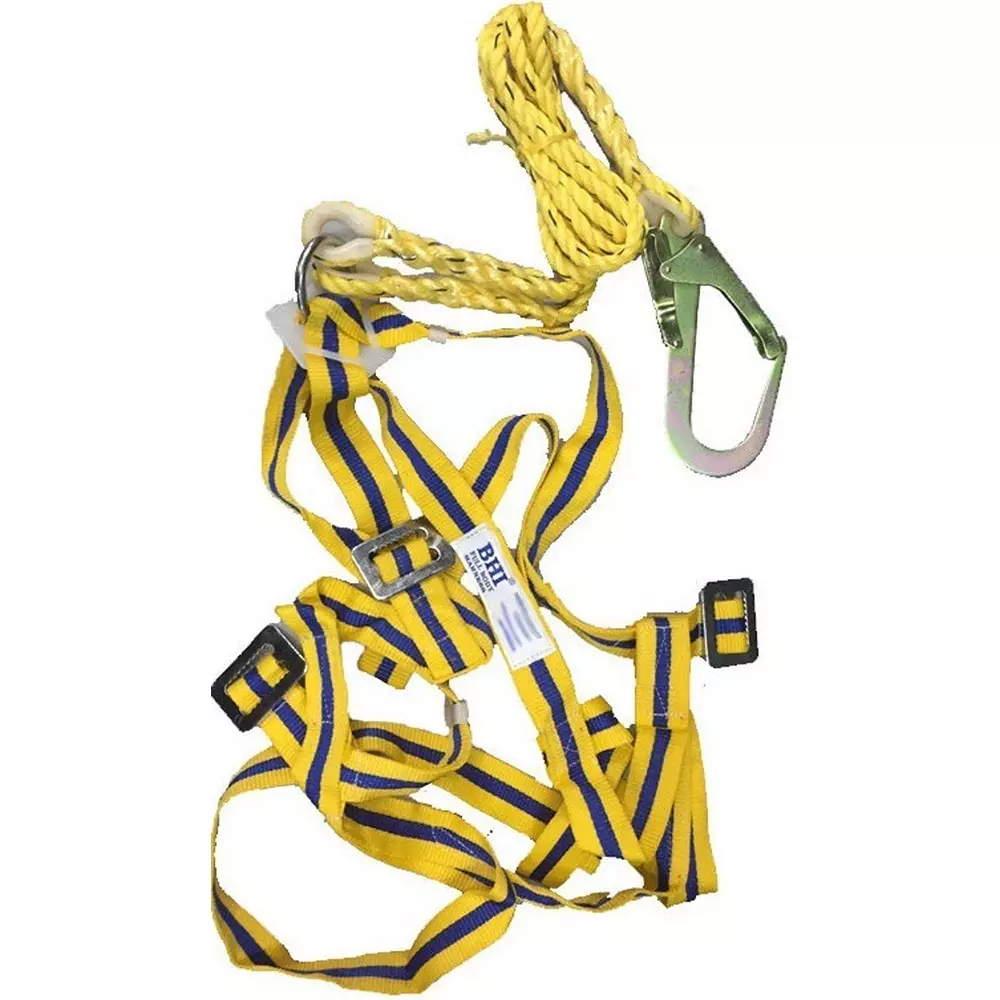 BHI Yellow Safety Harness Medium Size, BSH-051