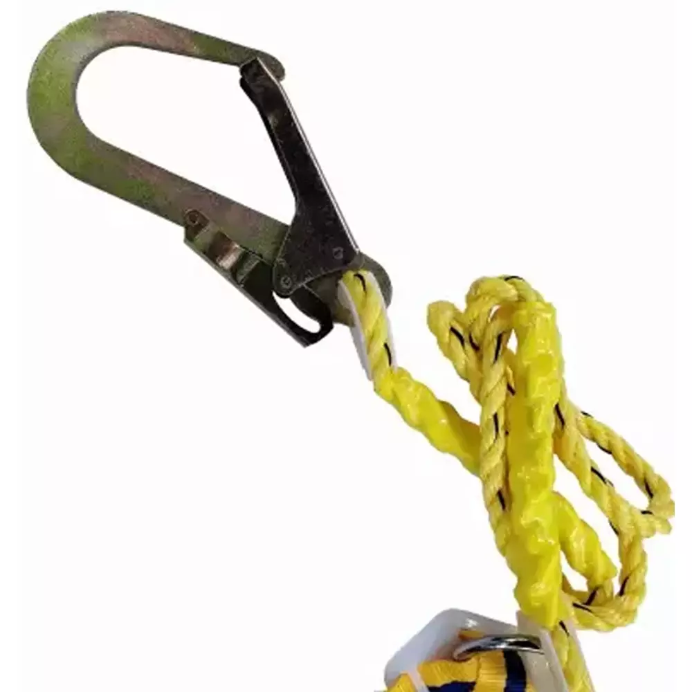 bhi-full-body-safety-harness-scaffolding-single-hook-polyster-yellow-free-size-100-kg-load-capacity-for-industrial-construction-area-use-pack-of-10-pcs