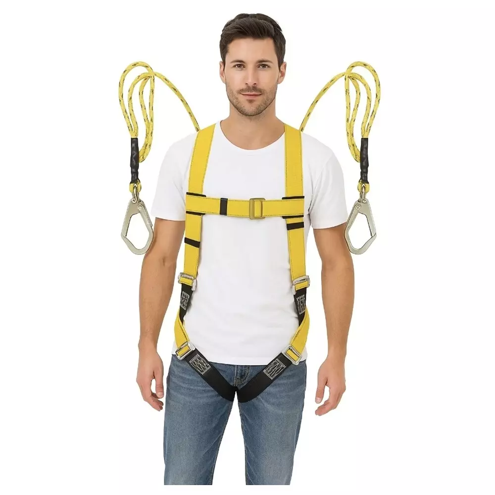 safetymust-work-positioning-harness-belt-secure-fit-for-climbing-with-dual-hooks-free-size-sh-312