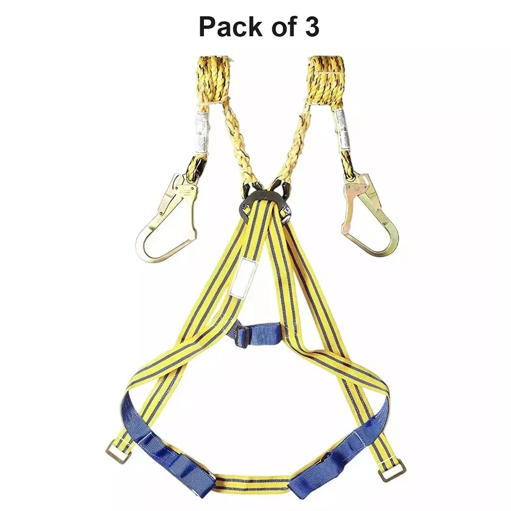 safetymust-fall-arrest-belt-harness-for-safety-use-with-dual-hooks-free-size-sh-318-pack-of-3