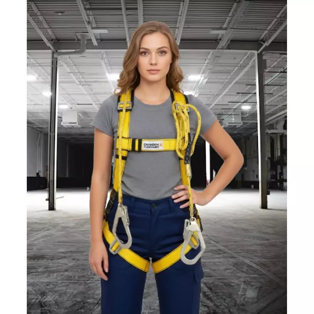safetysfs-premium-safety-harness-with-double-hook-lanyard-full-body-free-size-polyester-steel-for-industrial-construction-area-use-sh-1032