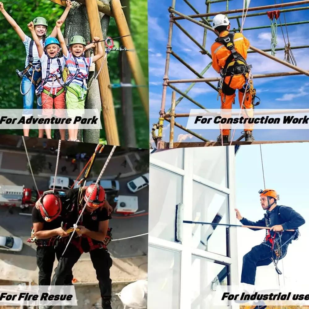 generic-professional-half-body-safety-harness-belt-industrial-grade-nylon-black-and-light-yellow-1301halfbody