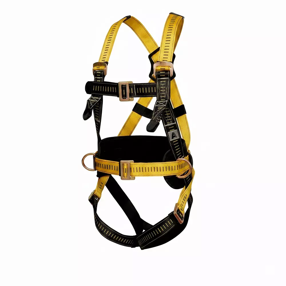 Aegiscode Full Body Harness Shoulder, Chest, Thigh Straps with 1 Dorsal D-Ring, 2 Chest Textile Loops, RV-FBH-42