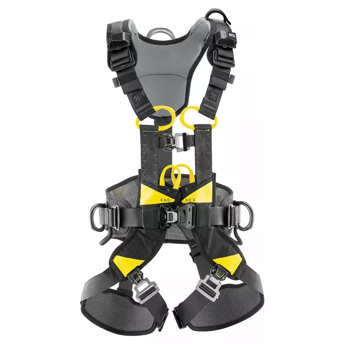 PETZL Front Rear Centre Waist Side Attachment Fall Arrest Harness 100 Kg Max 2, C072AA02
