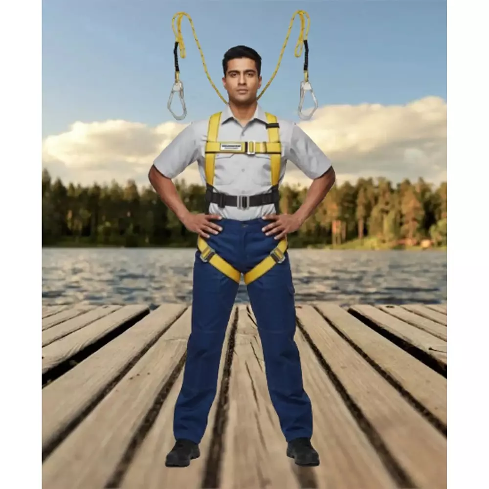 safetysfs-premium-safety-harness-with-double-hook-lanyard-full-body-free-size-polyester-steel-for-industrial-construction-area-use-sh-1039
