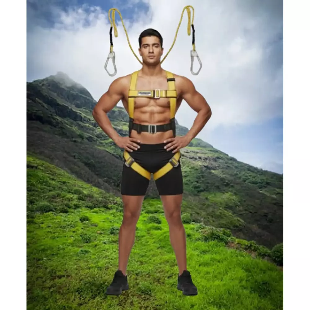 safetysfs-premium-safety-harness-with-double-hook-lanyard-full-body-free-size-polyester-steel-for-industrial-construction-area-use-sh-1011