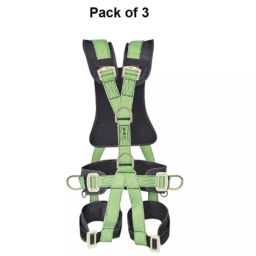 generic-full-body-safety-harness-polyester-100-kg-load-capacity-adjustable-type-green-universal-size-op-tik2-tjc1-3-pcs
