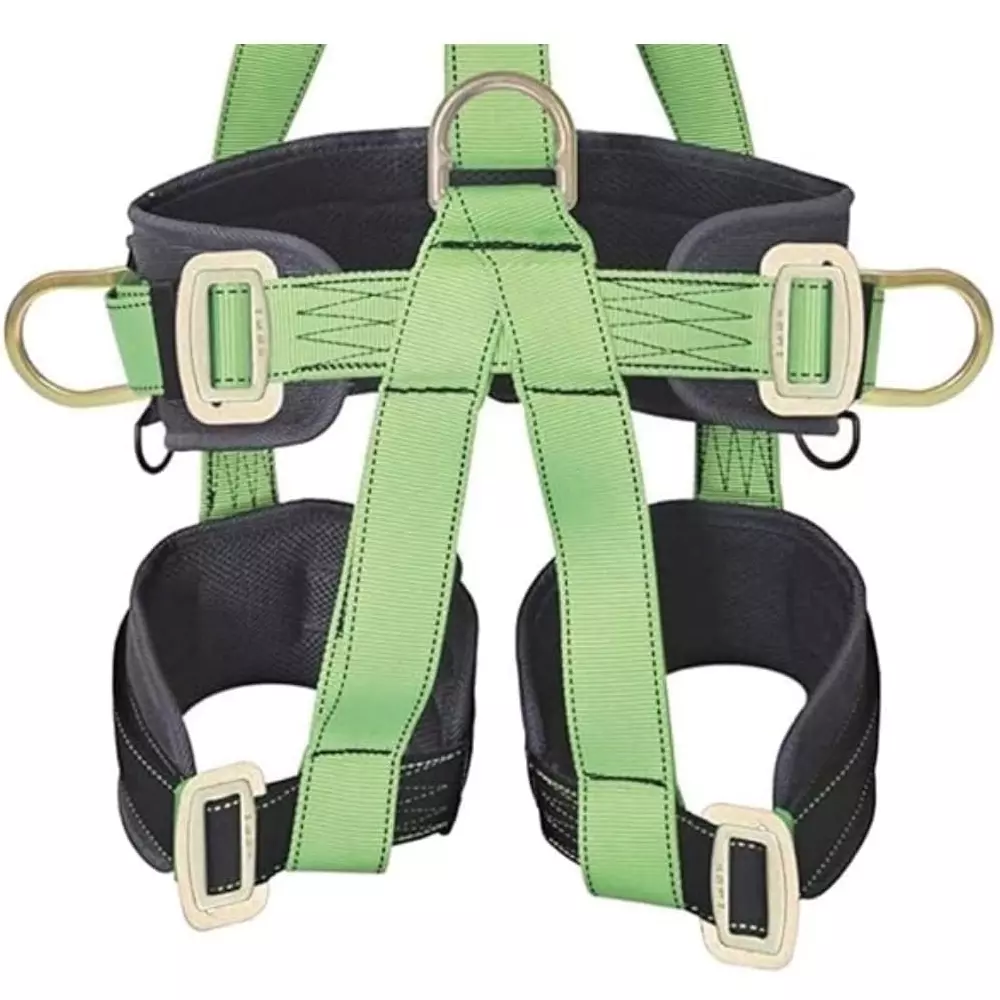 generic-full-body-safety-harness-polyester-100-kg-load-capacity-adjustable-type-green-universal-size-ez-vls7-0o7v-4-pcs