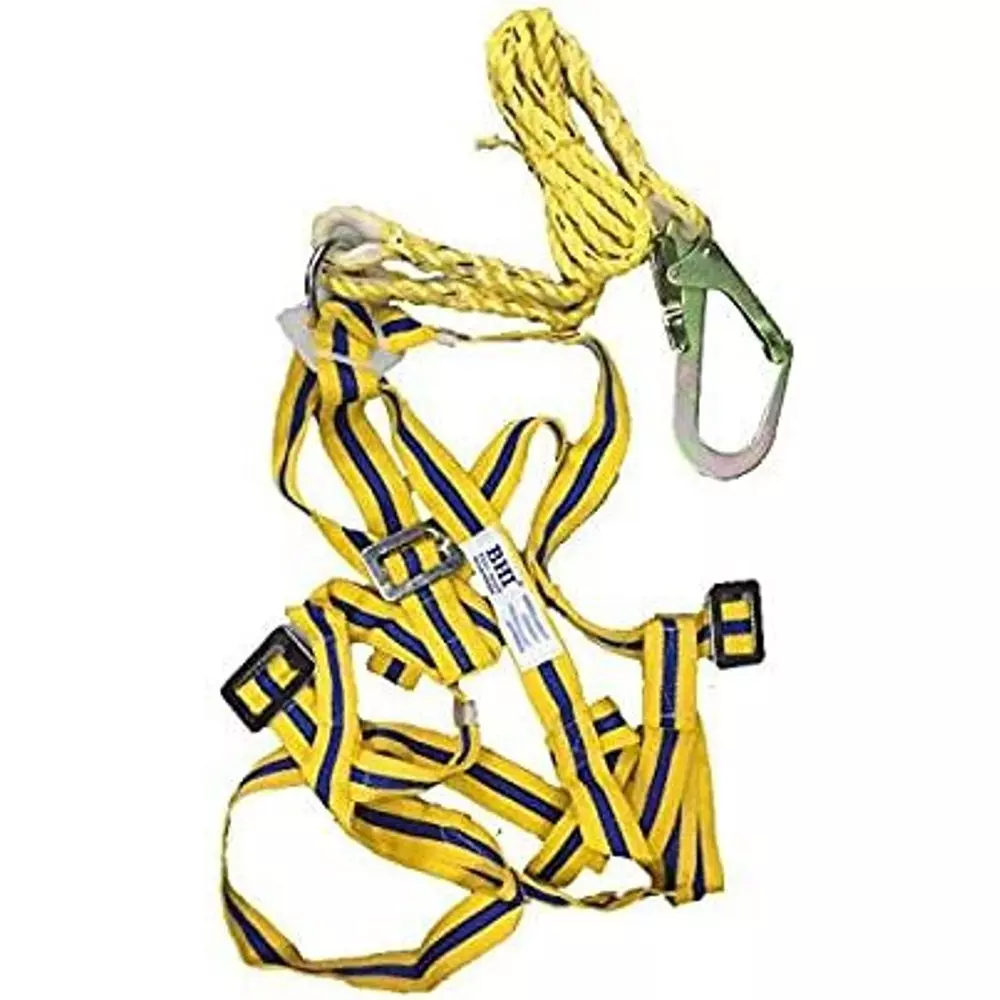 BHI Full Body Safety Belt Harness Single Hook Scaffolding Free Size
