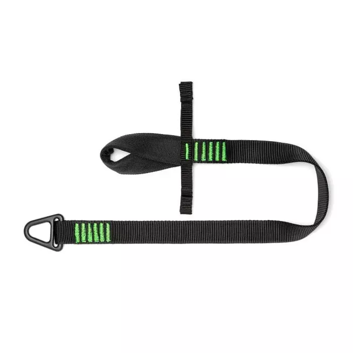 Never Let Go 600 x25 mm Polyester Webbing/Aluminium Tool Lanyard Lanyard 40kg Capacity, 101494