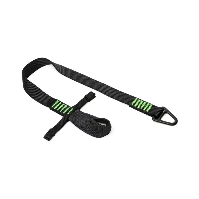 Never Let Go 600 x25 mm Polyester Webbing/Aluminium Tool Lanyard Lanyard 40kg Capacity, 101494