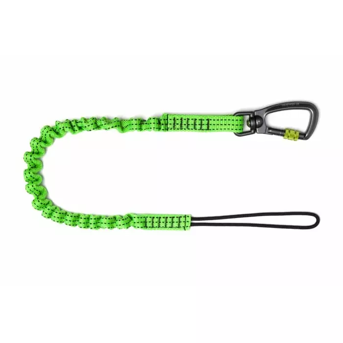 Never Let Go 80 cm to 120 cm Steel Tool Lanyard Lanyard 5kg Capacity, 101372