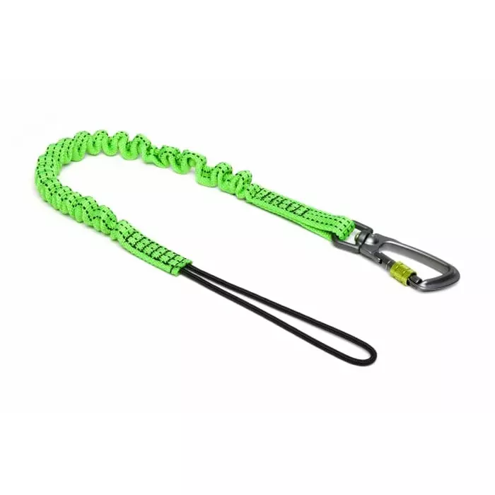 Never Let Go 80 cm to 120 cm Steel Tool Lanyard Lanyard 5kg Capacity, 101372