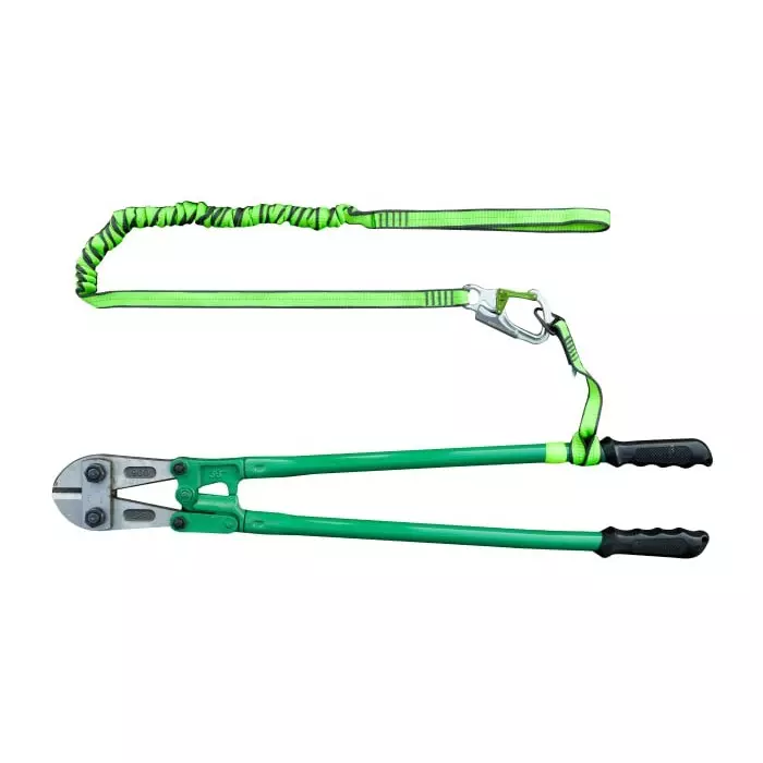 Never Let Go 340 x25 mm Polyester Webbing/Aluminium Tool Lanyard Lanyard 18kg Capacity, 101368