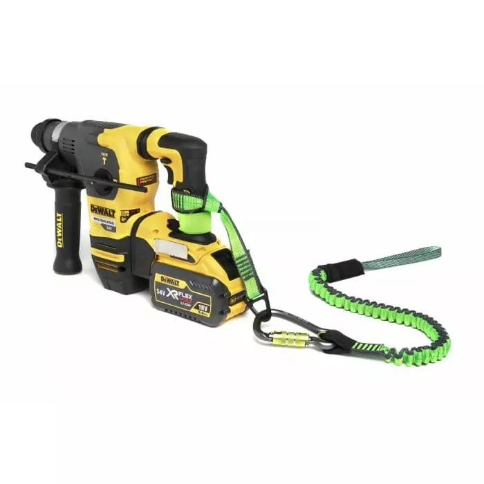 Never Let Go 340 x25 mm Polyester Webbing/Aluminium Tool Lanyard Lanyard 18kg Capacity, 101368