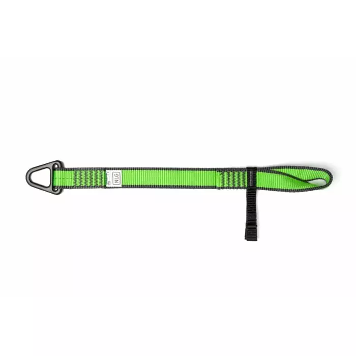Never Let Go 340 x25 mm Polyester Webbing/Aluminium Tool Lanyard Lanyard 18kg Capacity, 101368