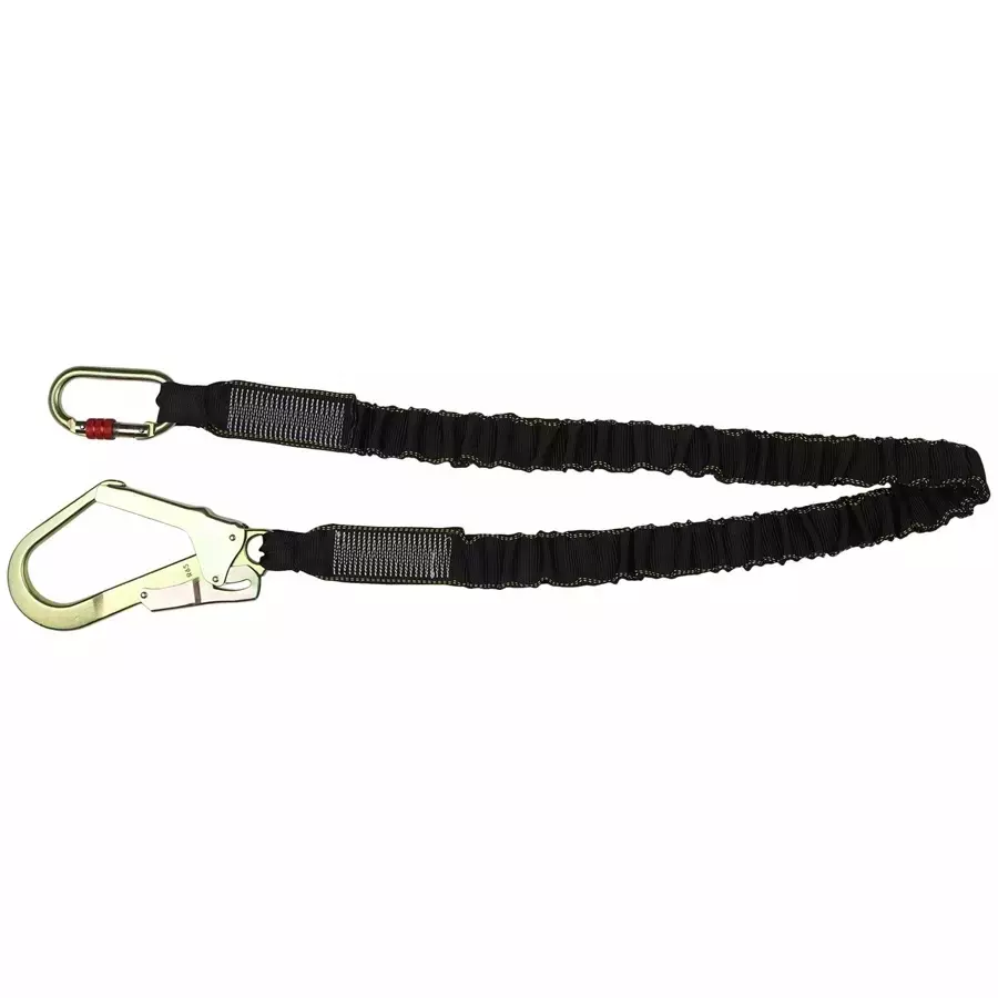 ISSAFE 44 mm Polyester Professional Shock Absorbing Lanyard, ISF-55 (Pack of 5)