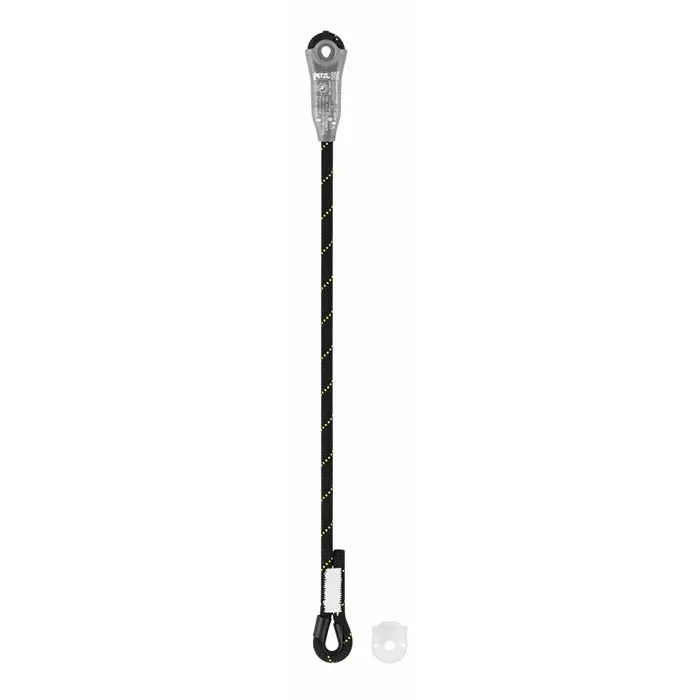 PETZL 60 cm Fall Arrest Adjustable Lanyard Karabiner Single, L050BA00